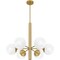 Quoizel Solei Chandelier 6 Lights Aged Brass PCSEI5028AB - alternate 5